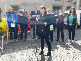 L'inaugurazione della plasma emoteca Avis