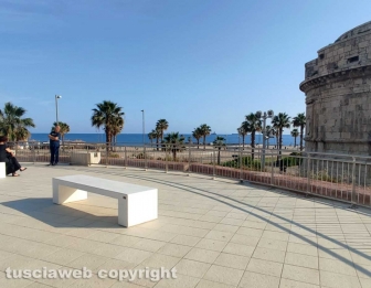 Civitavecchia - L’inaugurazione della terrazza Guglielmi