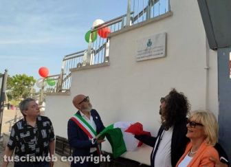 Civitavecchia - L’inaugurazione della terrazza Guglielmi