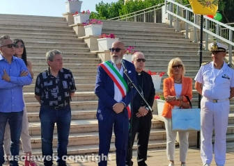 Civitavecchia - L’inaugurazione della terrazza Guglielmi