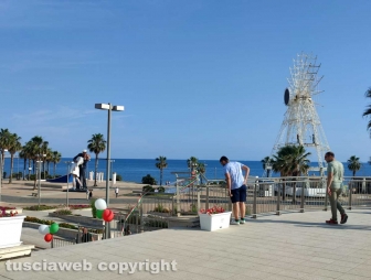 Civitavecchia - L’inaugurazione della terrazza Guglielmi