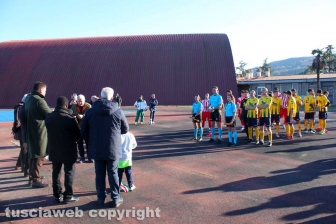 Orte - L'inaugurazione del nuovo stadio Gildo Filesi