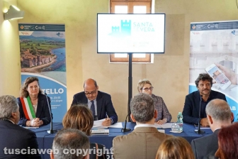 L'inaugurazione dell'ostello nel castello di Santa Severa