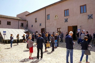 L'inaugurazione dell'ostello nel castello di Santa Severa