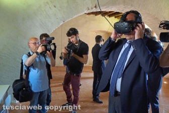 L'inaugurazione dell'ostello nel castello di Santa Severa