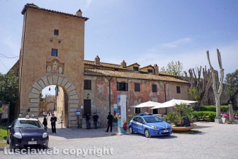 L'inaugurazione dell'ostello nel castello di Santa Severa