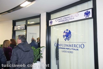 Viterbo - L'inaugurazione di Confcommercio Lazio Nord