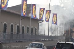 Civita Castellana - L\'incendio del Maury\'s