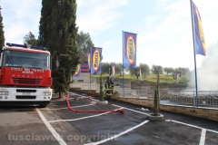 Civita Castellana - L\'incendio del Maury\'s
