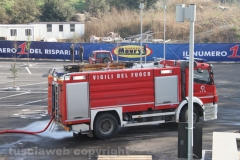 Civita Castellana - L\'incendio del Maury\'s