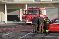 Civita Castellana - L\'incendio del Maury\'s