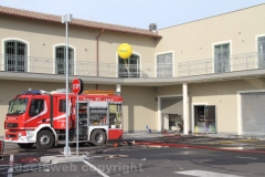 Civita Castellana - L\'incendio del Maury\'s