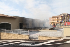 Civita Castellana - L'incendio del Maury's