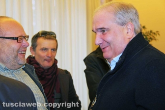 Viterbo - L'incontro di Fioroni e Ciambella dopo il voto