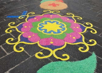 L\'infiorata a Montefiascone