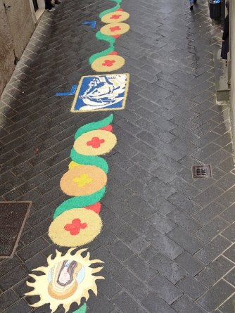 L\'infiorata a Montefiascone