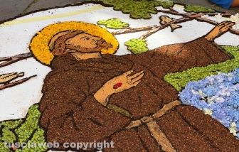 Bolsena - L'infiorata del Corpus domini