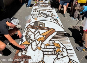 L'infiorata del Corpus domini 2026 