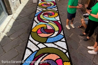 Bolsena - L'infiorata del Corpus domini