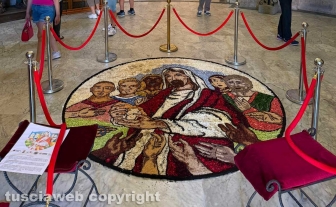 Bolsena - L'infiorata del Corpus domini