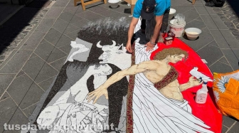 Bolsena - L'infiorata del Corpus domini