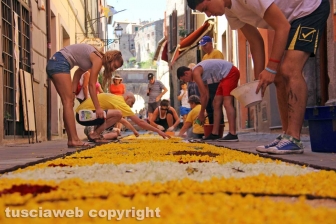 L'infiorata del Corpus Domini a Bolsena