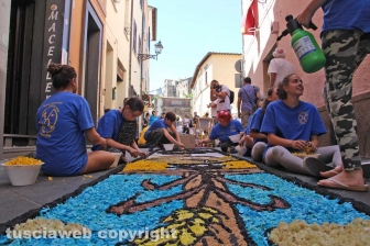 L'infiorata del Corpus Domini a Bolsena