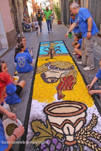 L'infiorata del Corpus Domini a Bolsena