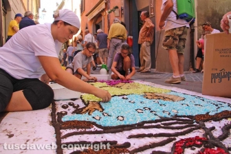L'infiorata del Corpus Domini a Bolsena