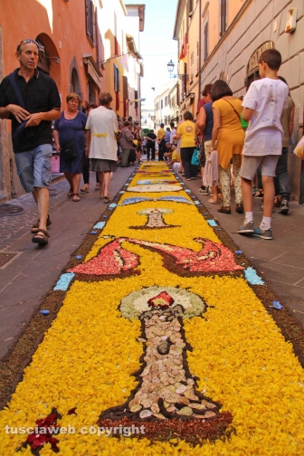 L'infiorata del Corpus Domini a Bolsena