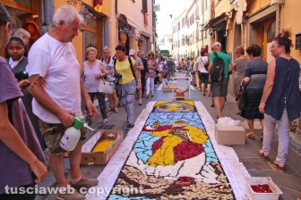 L'infiorata del Corpus Domini a Bolsena