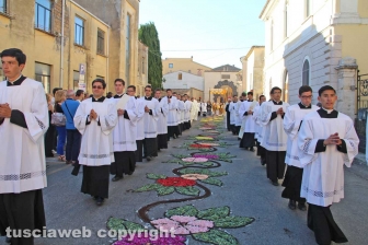 L'infiorata del Corpus Domini a Bolsena