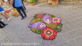 Bolsena - L'infiorata del Corpus domini