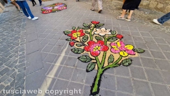 Bolsena - L'infiorata del Corpus domini