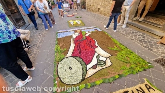 Bolsena - L'infiorata del Corpus domini