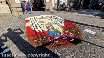 Bolsena - L'infiorata del Corpus domini