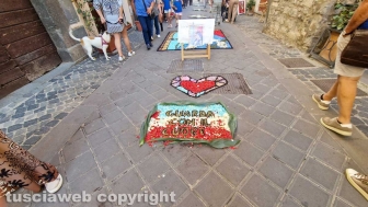 Bolsena - L'infiorata del Corpus domini