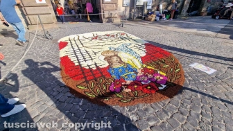Bolsena - L'infiorata del Corpus domini