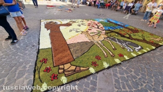 Bolsena - L'infiorata del Corpus domini