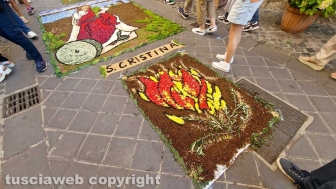 Bolsena - L'infiorata del Corpus domini
