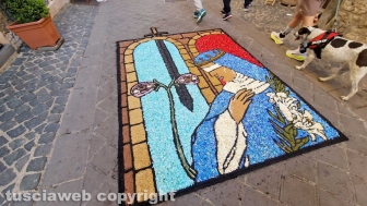 Bolsena - L'infiorata del Corpus domini