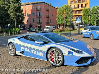 L'iniziativa della Polizia a piazza Martiri d'Ungheria