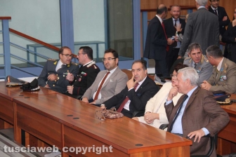L'insediamento del presidente del tribunale Covelli