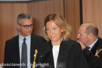 L'insediamento del presidente del tribunale Covelli