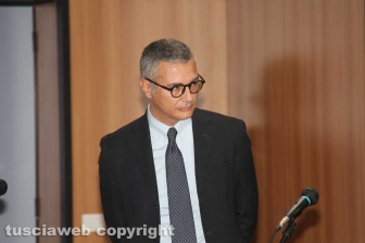 L'insediamento del presidente del tribunale Covelli