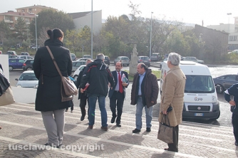 Ingroia indagato per calunnia, l\'ex pm a Viterbo per l\'interrogatorio - L\'arrivo