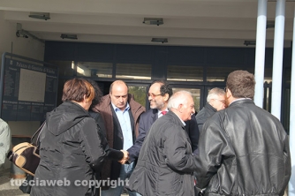 Ingroia indagato per calunnia, l\'ex pm a Viterbo per l\'interrogatorio - L\'uscita