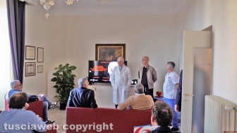 Viterbo - L’intervento realizzato da Claudio Taglia - La formazione