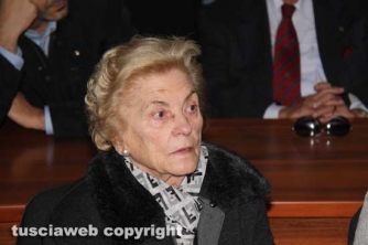 La signora Anna, mamma di Maria Rita Sermoneta