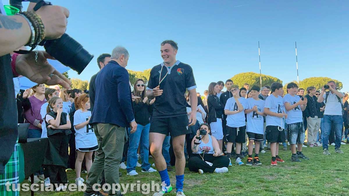 Sport - Rugby - Lions Alto Lazio - La festa per la promozione in serie A